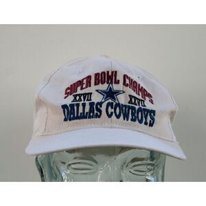 Vintage Dallas‎ Cowboys Super Bowl XXVII Snapback Cap Hat 1993